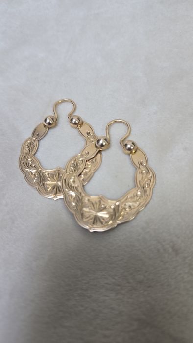 Серьги золотые ЖанТаС ломбард Астана