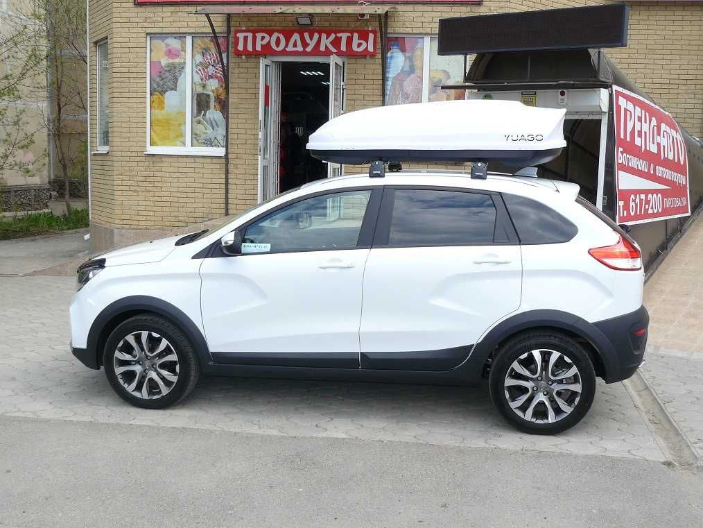 Автобокс YUAGO “Avatar” белый матовый двустороний 460 л в АКТАУ