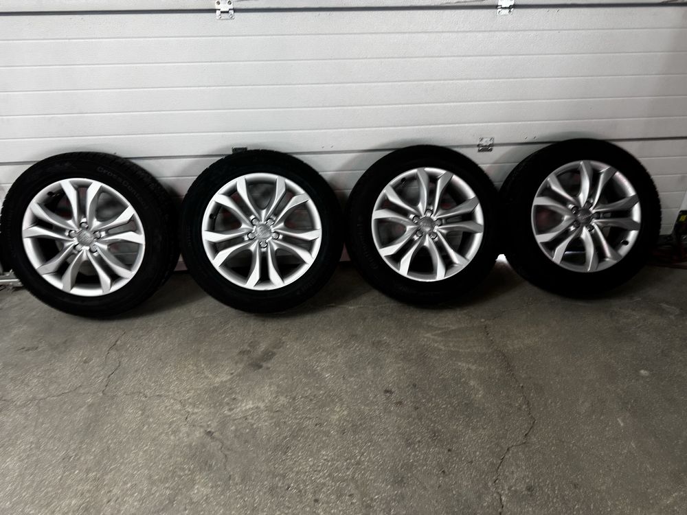 Roti complete Audi 255 55 R19 iarna Michelin