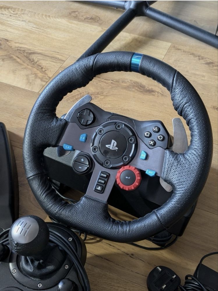 logitech g29 волан + ПОДАРЪК шифтър