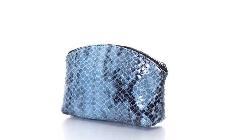 %ПРОМО% PIERRE CARDIN – Дамски несесер ест кожа екзотична 21X5X15см