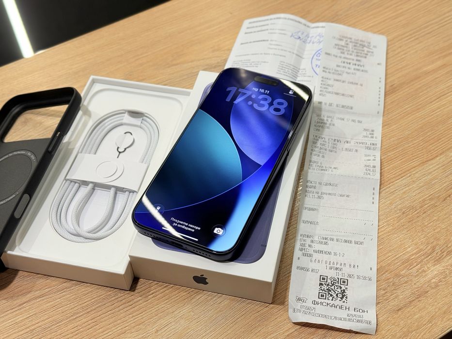 iPhone 17 Pro Max 3 зареждания ТЕХНОПОЛИС!!!