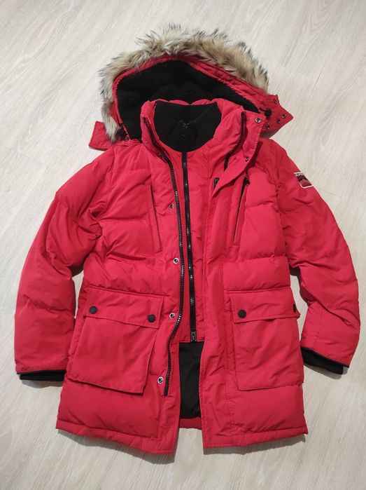 Geaca barbati lunga parka Superdry S