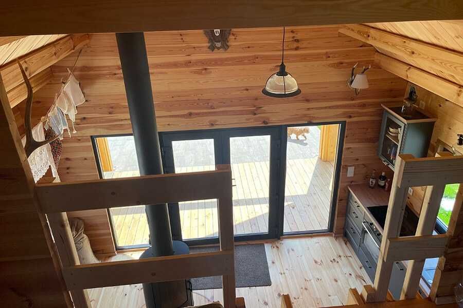 Casa glamping, kit 24mp. Pentru planuri vizitati       bassm.ro