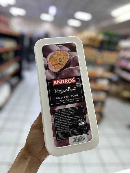 Замороженное фруктовое пюре, чанки Andros. Официальный дистрибьютор!