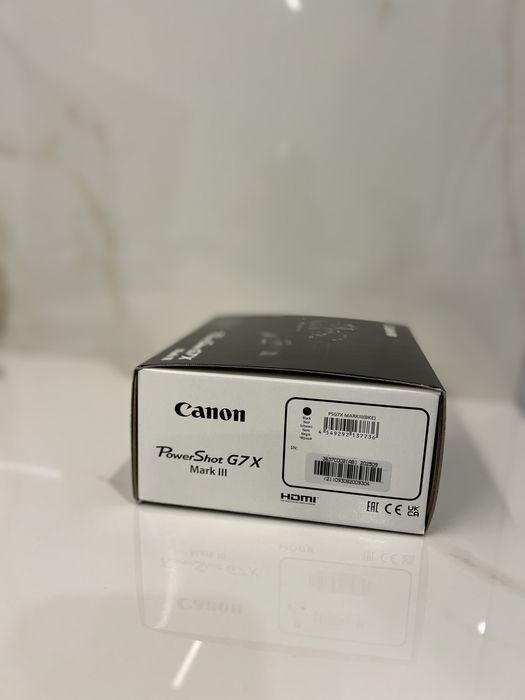 Canon G7X Mark lll, чисто нов