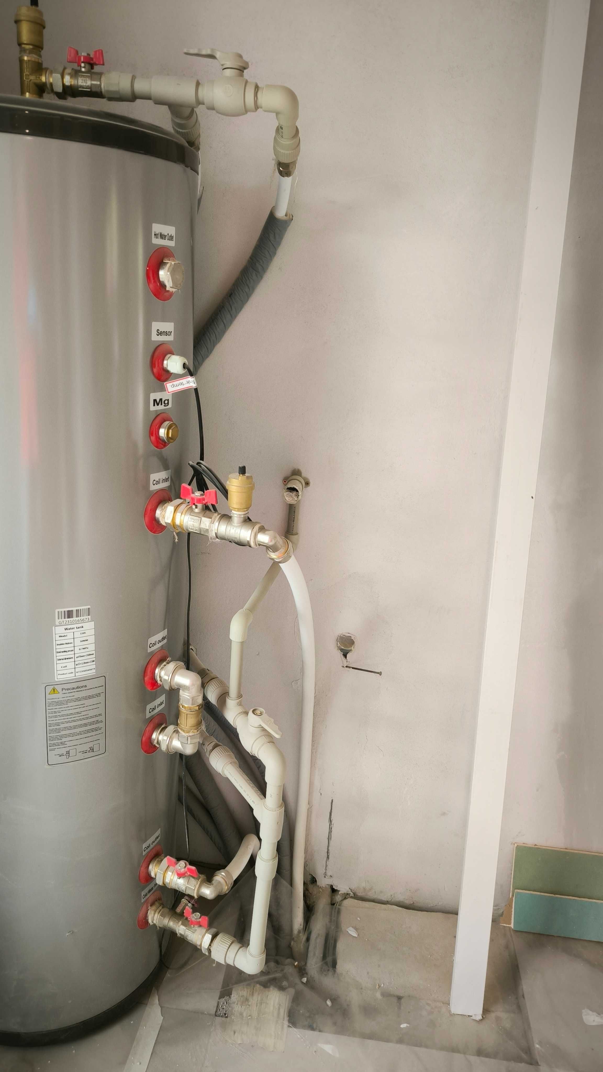 Термопомпа 15 кВт от Фантастик , EVI INVERTER PANASONIK, сплит система