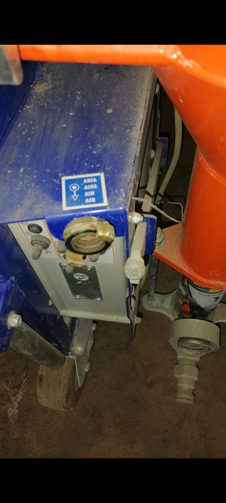 Pompã de tencuit Mixer Plus Top
