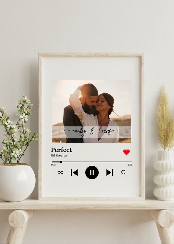 Spotify рамка с любима песен