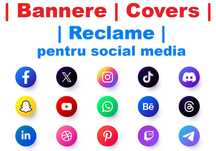 Grafica: | Social Media | Banner | Cover | Reclama | Pliante | Flyere