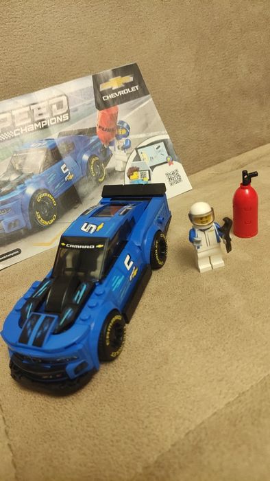 LEGO Speed Champions 75891 - Състезателна кола Chevrolet Camaro ZL1