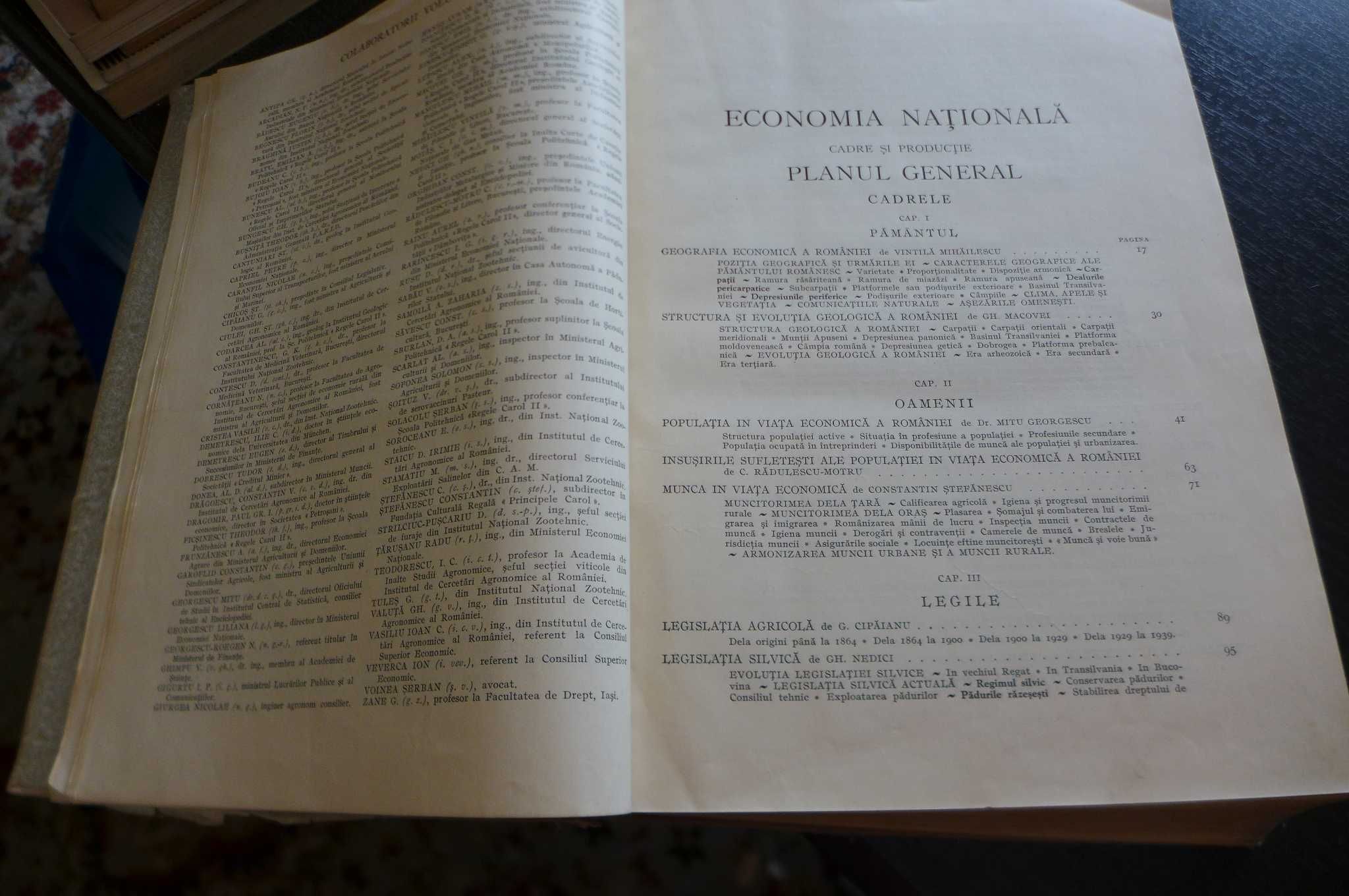 Enciclopedia Romaniei, vol. 3 Dimitrie Gusti Semnat ROMULUS SPIRESCU