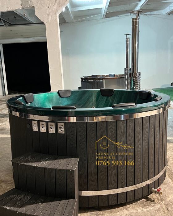 Ciubar din Acryl Verde Marmura 225 cm