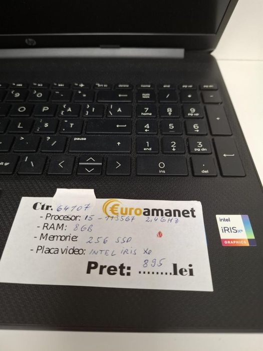 Laptop HP 15s-fq2019nq -P-