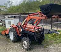 Tractor kubota-hinomoto cu incarcator frontal