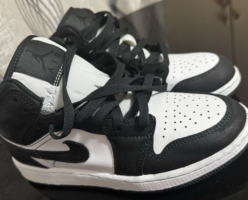 Jordan 1 mid panda elephant.