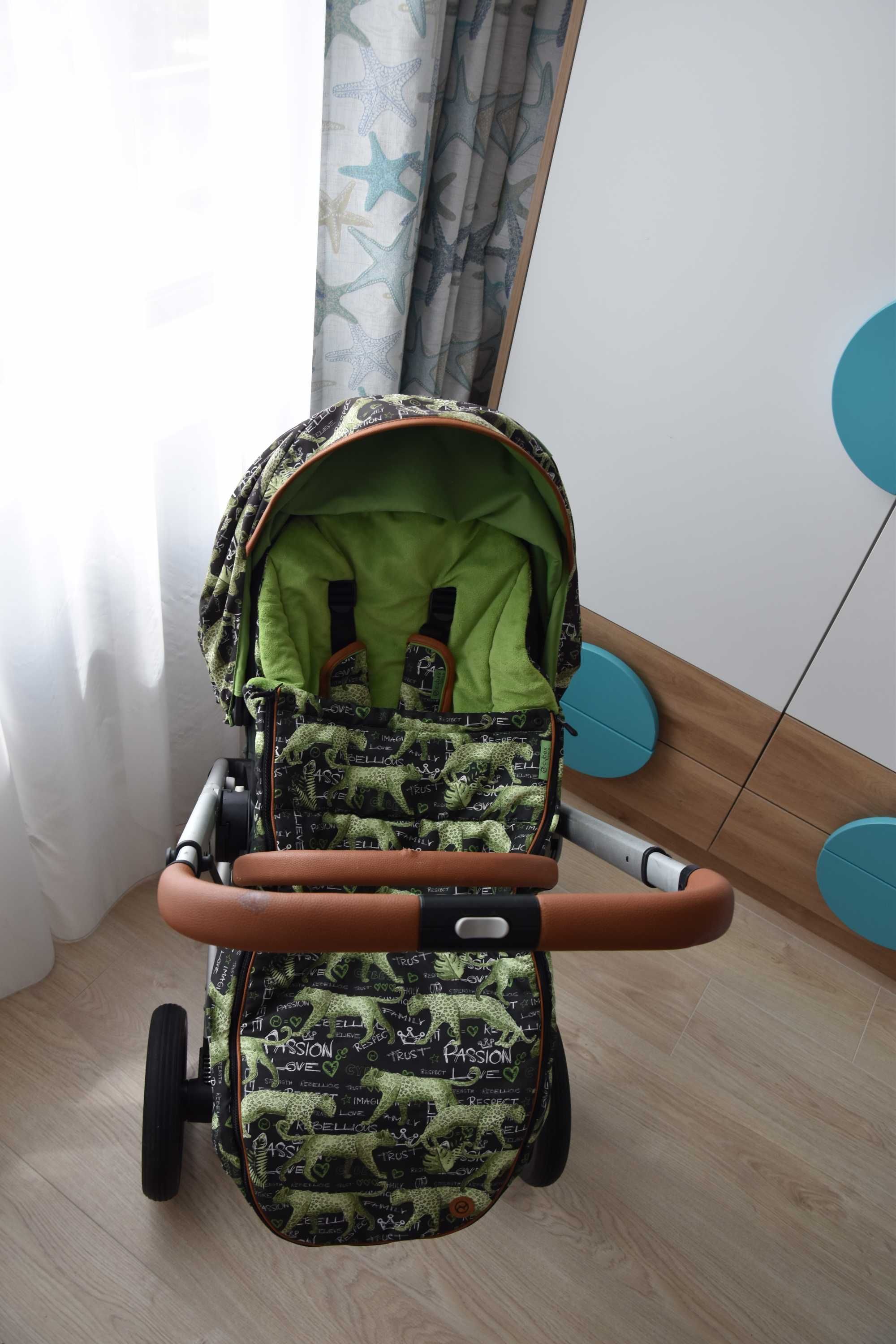 Бебешка количка Cybex Balios S FE VALUES FOR LIFE Respect green