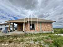Casa individuala pe un nivel, 4 camere, 105mp utili,  teren 500mp