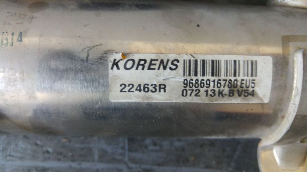 egr cu racitor gaze  peugeot 407 peugeot 508 peugeot 607 citroen c4  2.0 hdi  rhf rh01 9681825280 9686916780