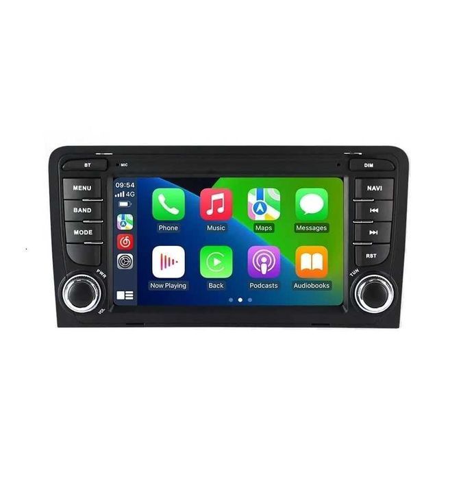 1-8GB Navigatie GPS Dedicata Audi A3 8P - Carplay Android Auto QLED