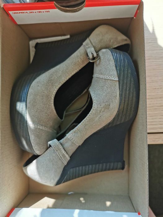 Дамски обувки, естествен велур, №37