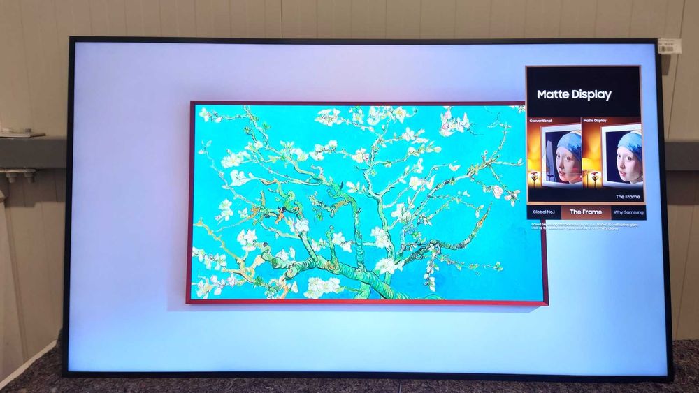 Televizor Samsung Tablou QLED The Frame 65LS03D, 163 cm,  4K Ultra HD