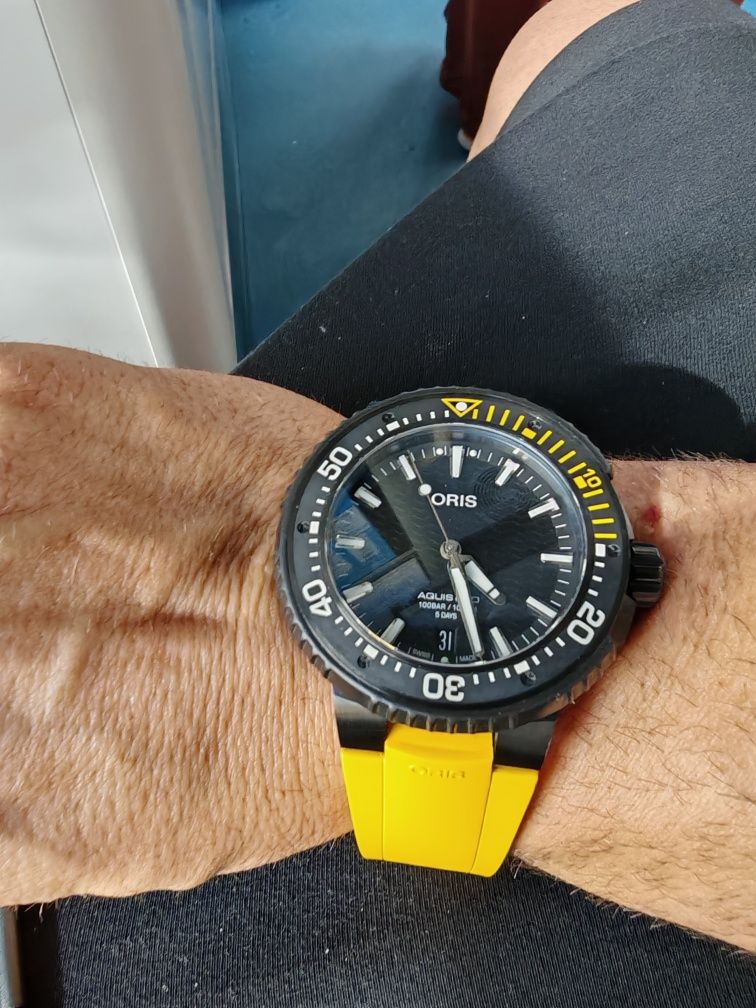 Oris pro diver  automatic titanium cal 400