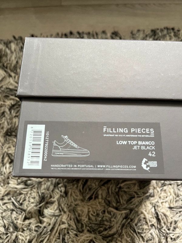 Adidași Filling Pieces – Low Top Bianco Jet Black