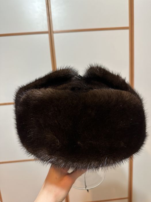 Продам мужскую шапку норковую
