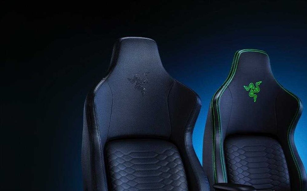 Игровое кресло Razer Iskur, 4D подлокотники, ПВХ кожа