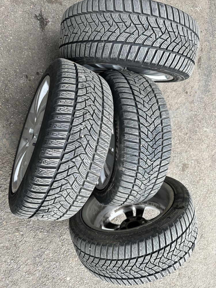 4 бр. Джанти  за Мерцедес с Гуми DUNLOP 225/45R17 91H WINTER SPORT 5