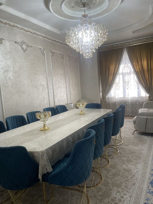 Sergeli Xonaboda yengi qurilgan hovli sotiladi 6 xona + 2 xoll