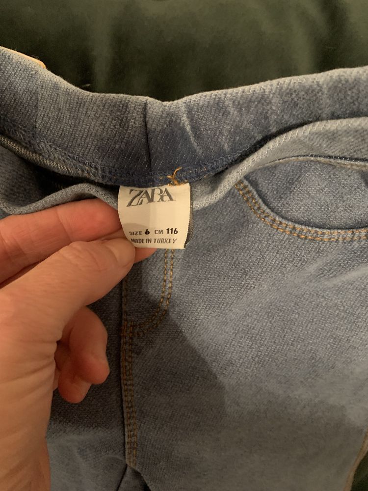 Colanti denim Zara marimea 116