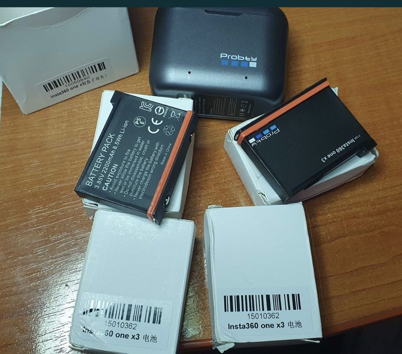 promotie baterie Incarcator insta360 X3  acumulatori noi