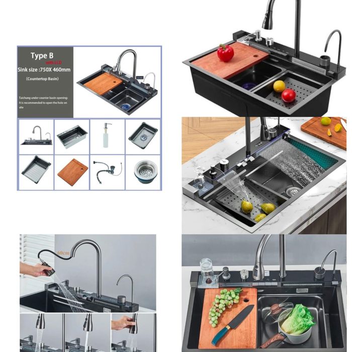 Многофункциянальная мойка для кухни
