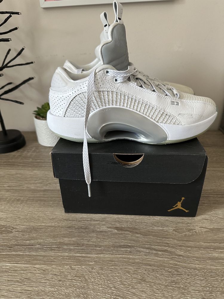 NIKE Обувки Air Jordan XXXV Low CW2460 100 Бял