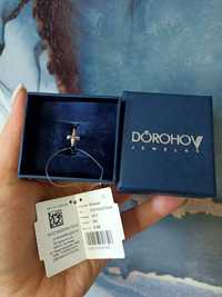 Новое золотое кольцо женское dorohov