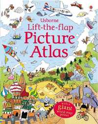 Atlas enciclopedie cu imagini si clapete copii Usborne oferta
