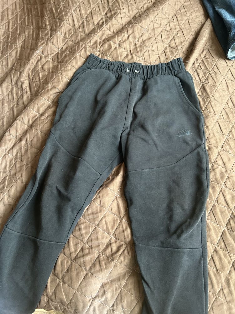 Долнище nike tech fleece black