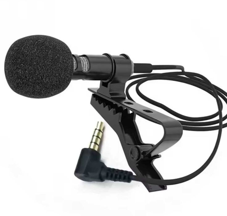 Microfon lavaliera Stereo GoPro camera PC Telefon etc