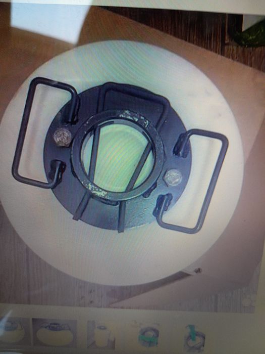 Подпятник (пята) полиамид с ручкой