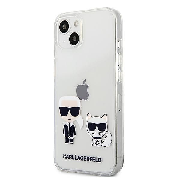 Karl lagerfeld hardcase transparent karl & choupette - лицензиран кейс