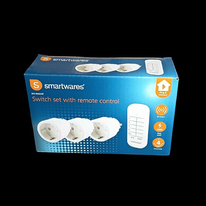Smartwares - smart house, set 3 prize universale + telecomanda - NOU