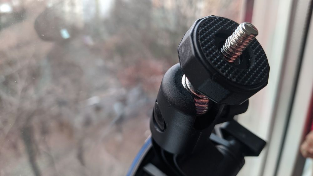Suport auto ventuza camera filet 1/4, Insta360 Osmo Go Pro Akaso.YI