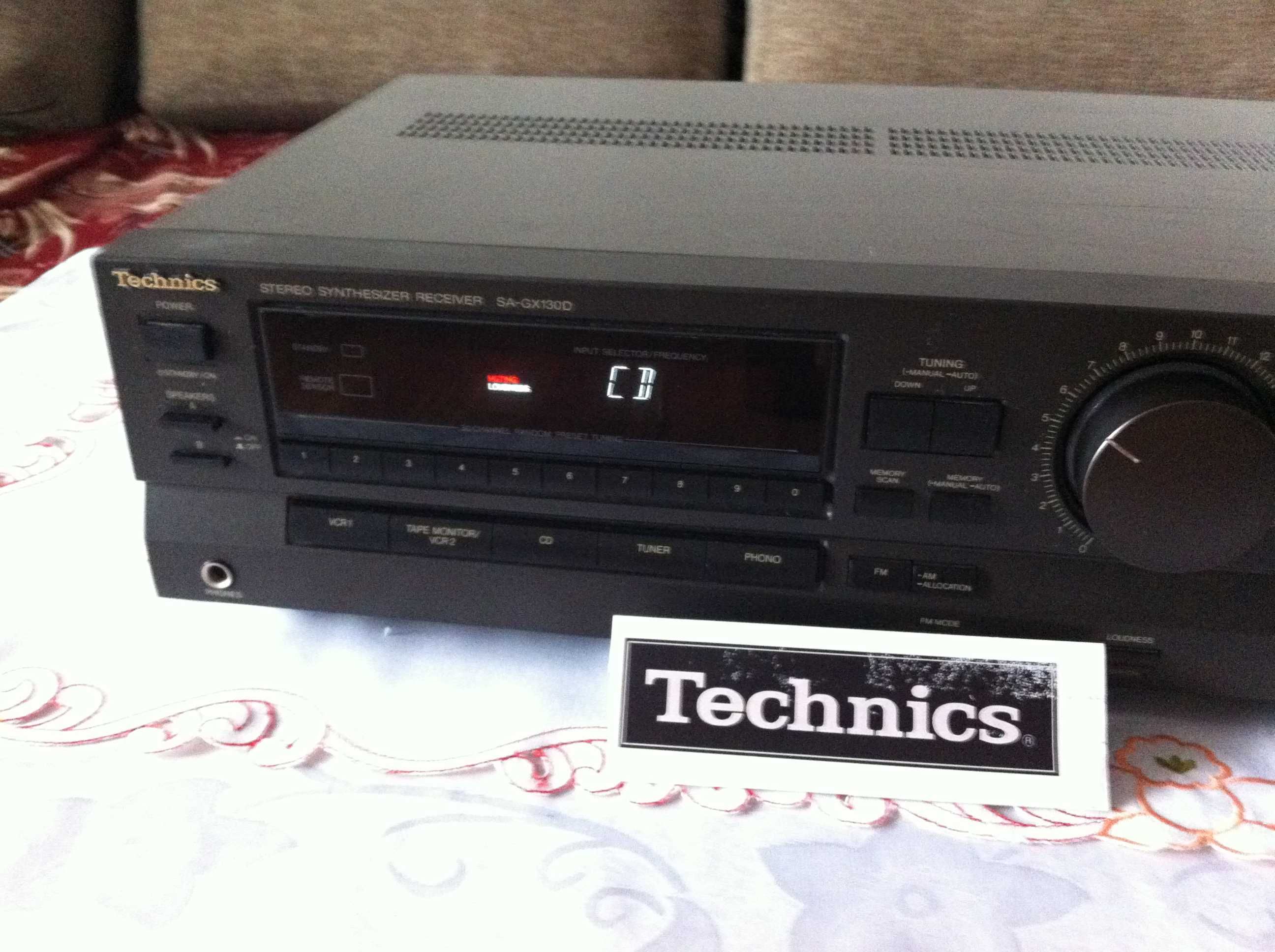 Amplificator Technics SA-GX130D (statie Denon Yamaha sunet exceptional