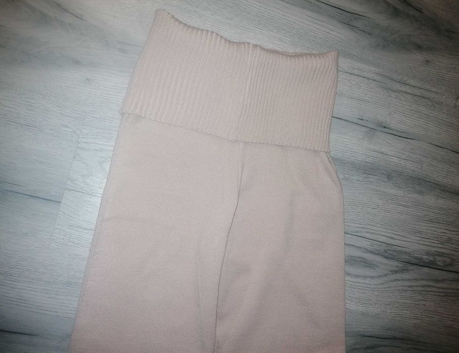 Pantaloni dama casual crem bej noi xs S