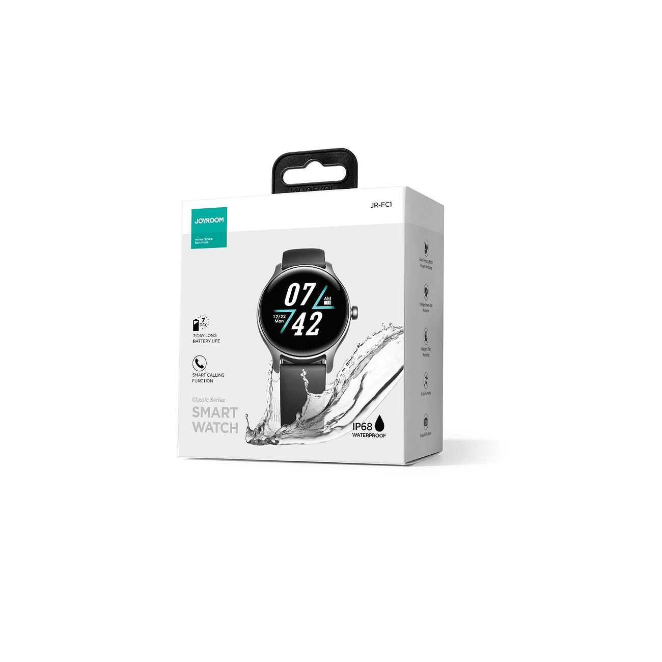 Смарт часовник joyroom fc1 classic series call answering smartwatch ip
