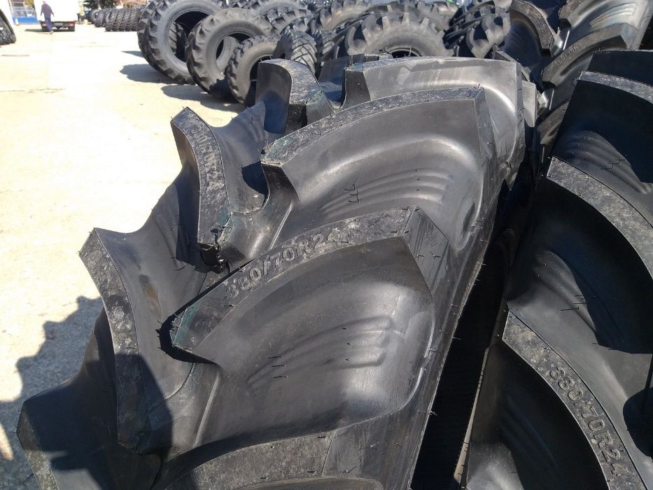 Cauciucuri noi 380/70R24 OZKA radiale anvelope tractor fata rezistente