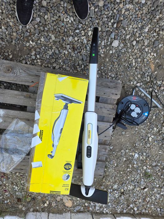 Mop cu abur Karcher SC 3 Upright EasyFix, 1600 W, rezervor 0,5 l
