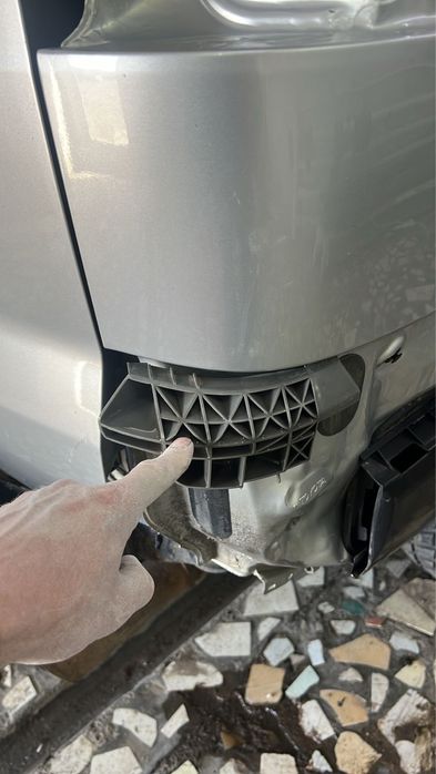 Крепление бампера Прадо 120 Кранштейн Тойота Prado бампер усилитель пл